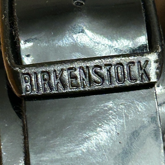 Birkenstock Women's Black Glossy Boho Sandals - Picture 4 of 9